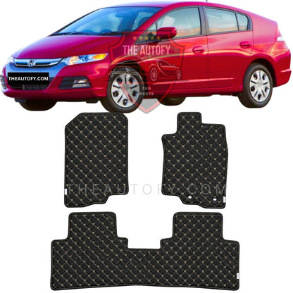 Honda Insight 7D Flat Floor Mats - Model 2009-2014