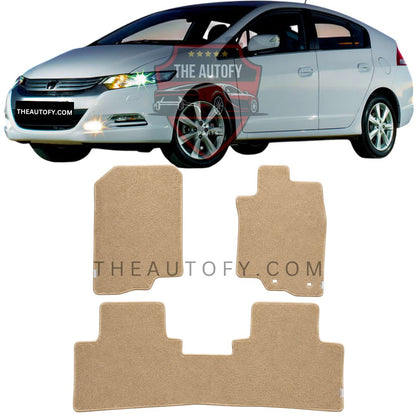 Honda Insight Premium Carpet Floor Mats - Model 2009-2014