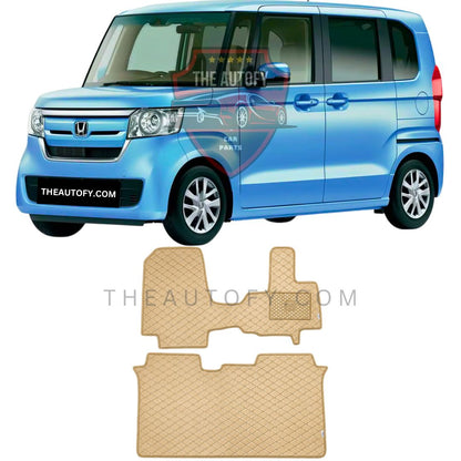 Honda N Box 7D Flat Floor Mats - Model 2017-2023