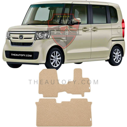 Honda N Box Premium Carpet Floor Mats - Model 2017-2023
