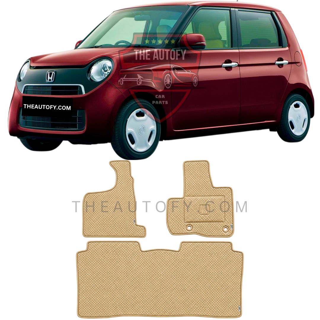 Honda N One Rexine Floor Mats - Model 2012-2020