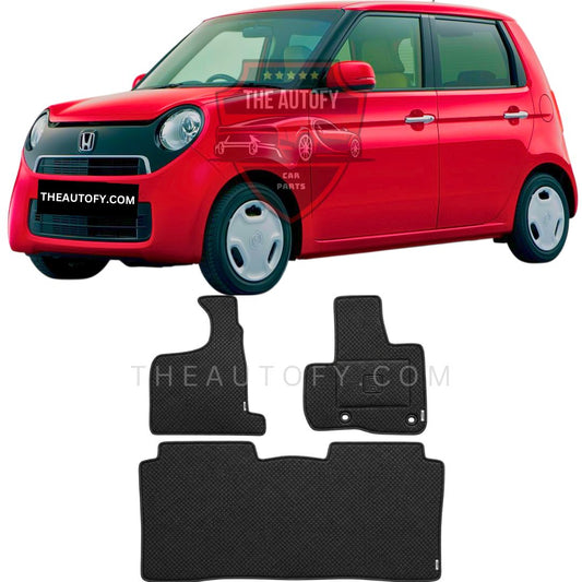 Honda N One Rexine Floor Mats - Model 2012-2020