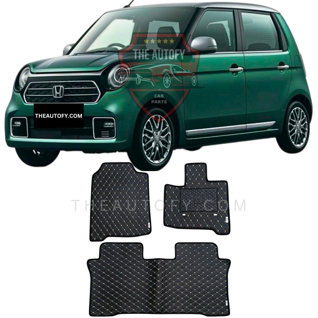 Honda N One 7D Flat Floor Mats - Model 2020-2026
