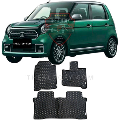 Honda N One 7D Flat Floor Mats - Model 2020-2026