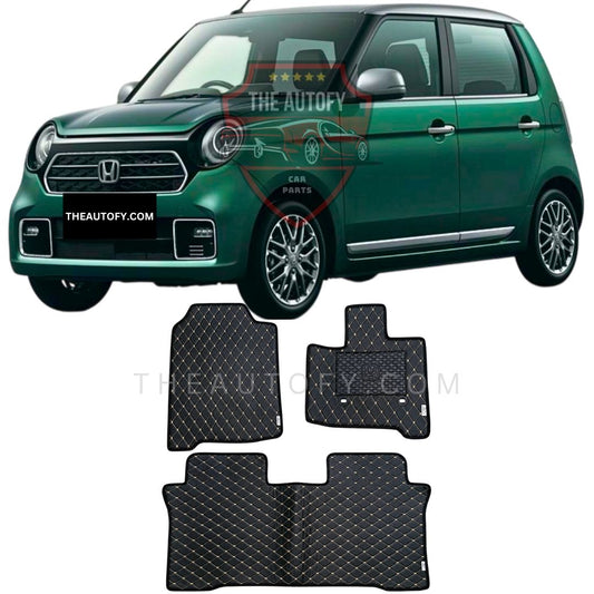Honda N One 7D Flat Floor Mats - Model 2020-2026