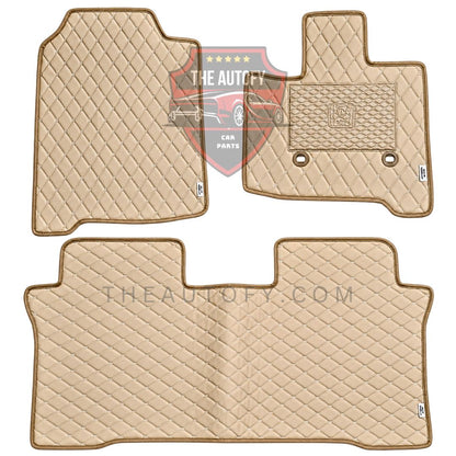 Honda N One 7D Flat Floor Mats - Model 2020-2026