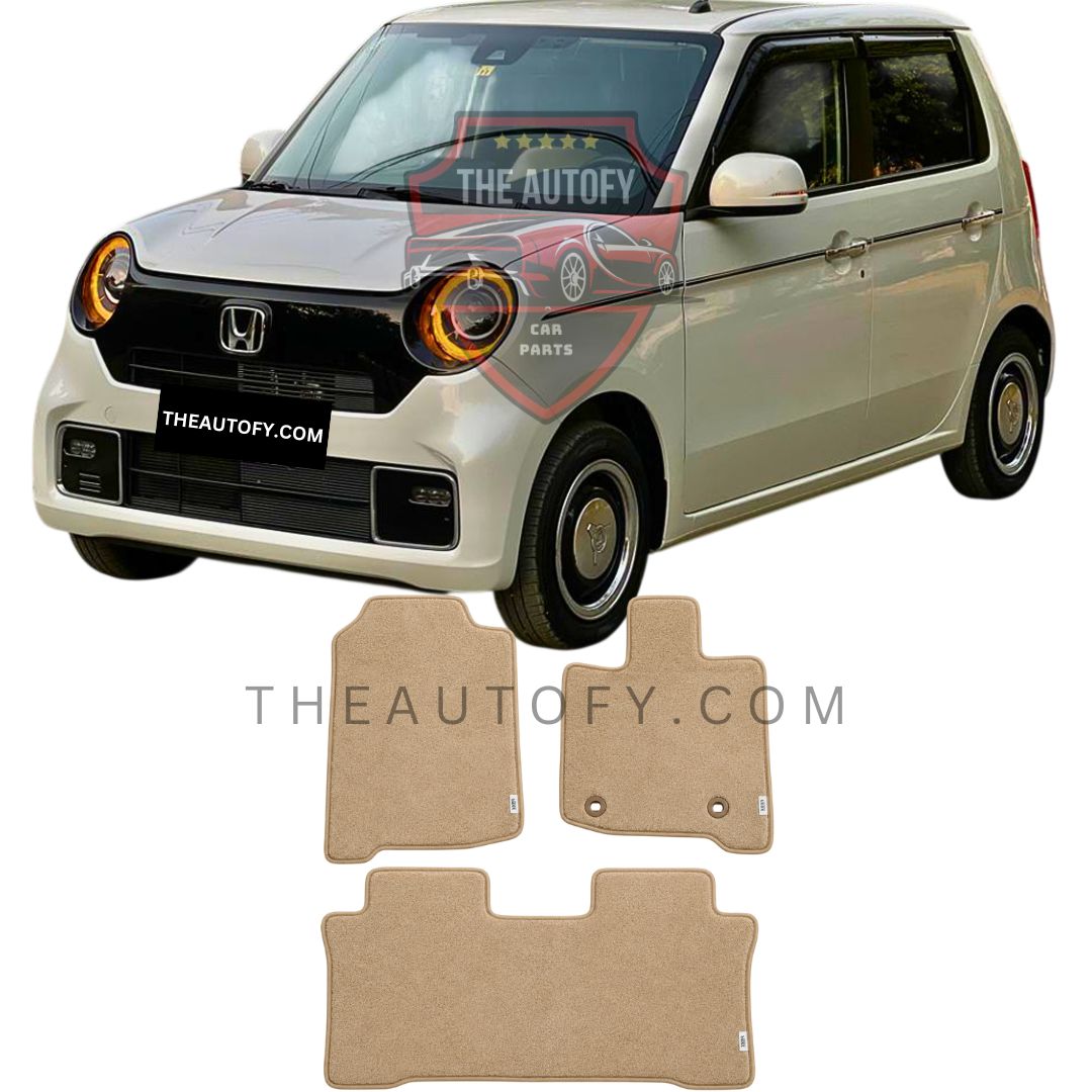 Honda N One Premium Carpet Floor Mats - Model 2020-2026
