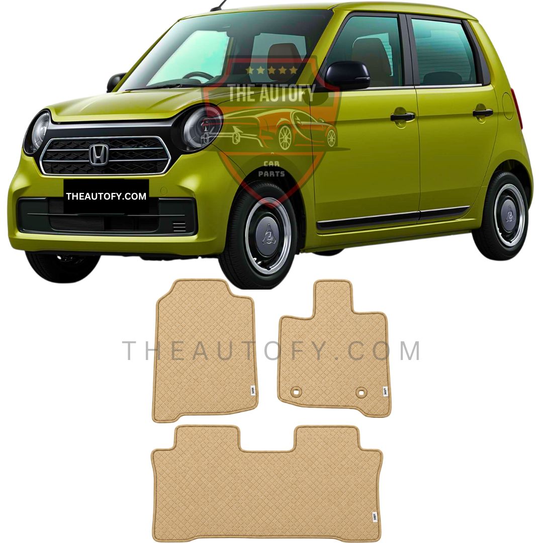 Honda N One Rexine Floor Mats - Model 2020-2026