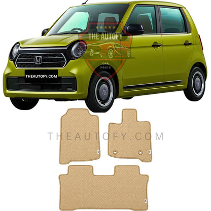 Honda N One Rexine Floor Mats - Model 2020-2026