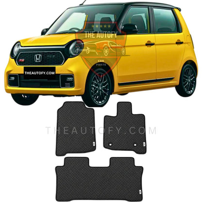 Honda N One Rexine Floor Mats - Model 2020-2026