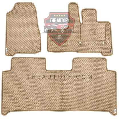 Honda N WGN Rexine Floor Mats - Model 2013-2019