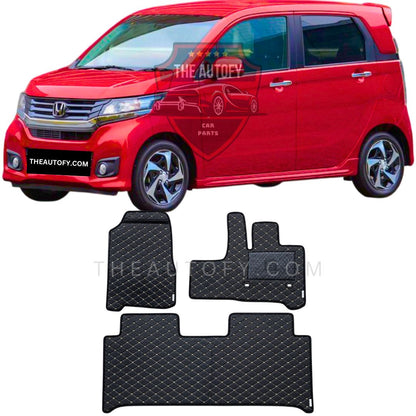 Honda N Wagon 7D Flat Floor Mats - Model 2013-2019