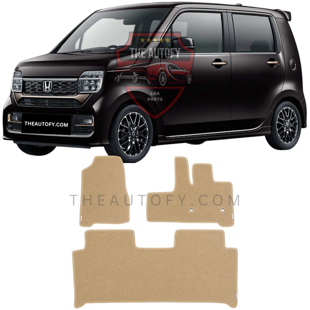Honda_N_Wgn_Carpet_Floor_Mats_Beige