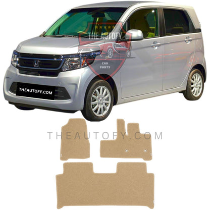 Honda_N_Wgn_Carpet_Floor_Mats_Set_Beige