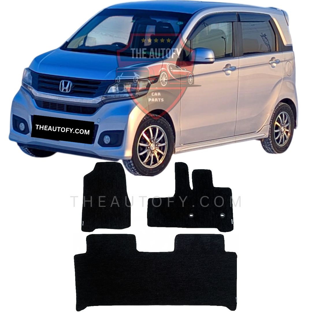 Honda_N_Wgn_Carpet_Floor_Mats_Set_Black