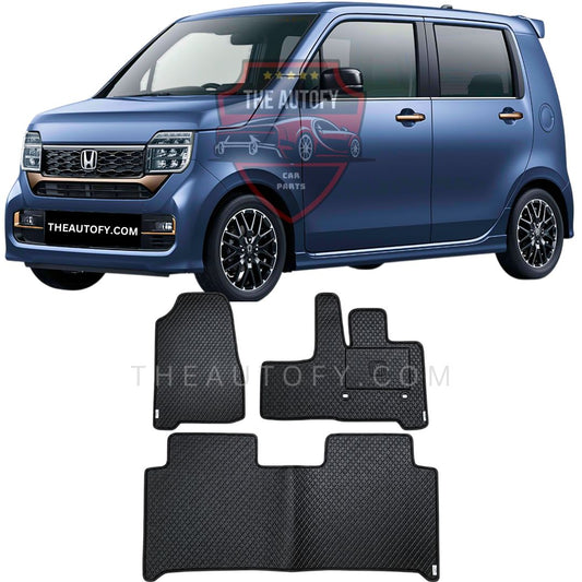 Honda N WGN Rexine Floor Mats - Model 2019-2026