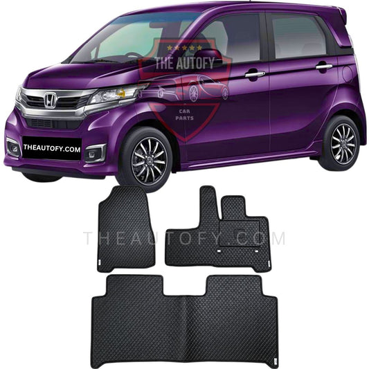Honda N WGN Rexine Floor Mats - Model 2013-2019