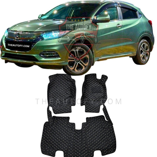 Honda Vezel 7D Floor Mats - Model 2013-2022