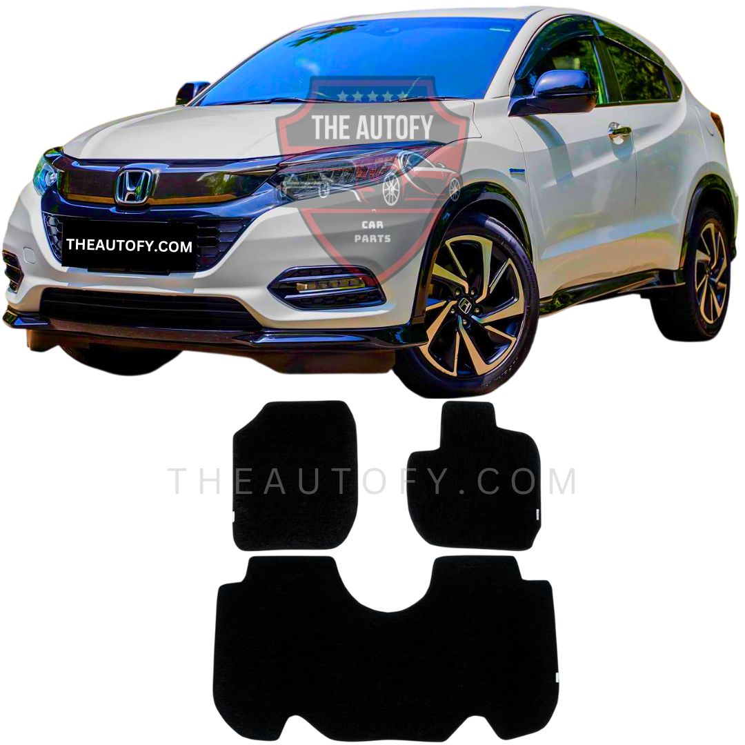 Honda_Vezel_Carpet_Floor_Mats_Set_Black