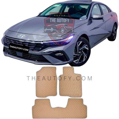 Hyundai Elantra Floor Mats - Model 2024-2025 - THEAUTOFY.COM