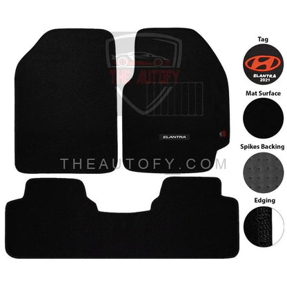 Hyundai Elantra Floor Mats - Model 2021-2024