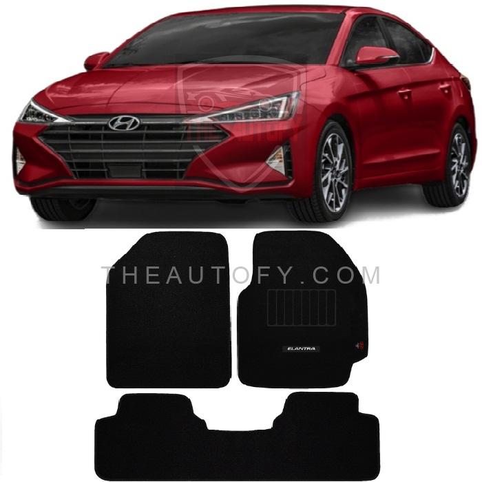 Hyundai Elantra Floor Mats - Model 2021-2024