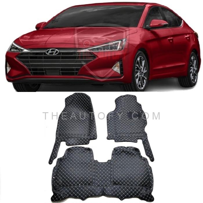 Hyundai Elantra Floor Mats - Model 2021-2024