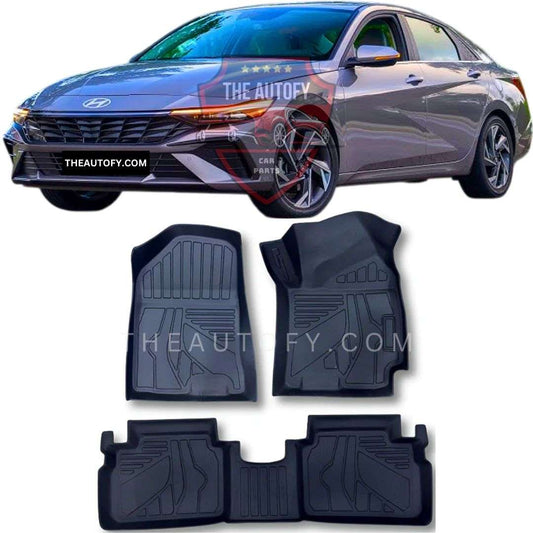 Hyundai Elantra Floor Mats - Model 2024-2025