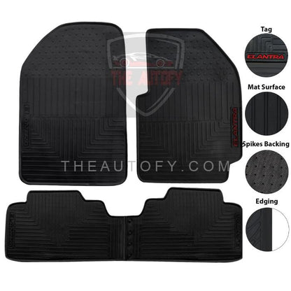 Hyundai Elantra Floor Mats - Model 2021-2024