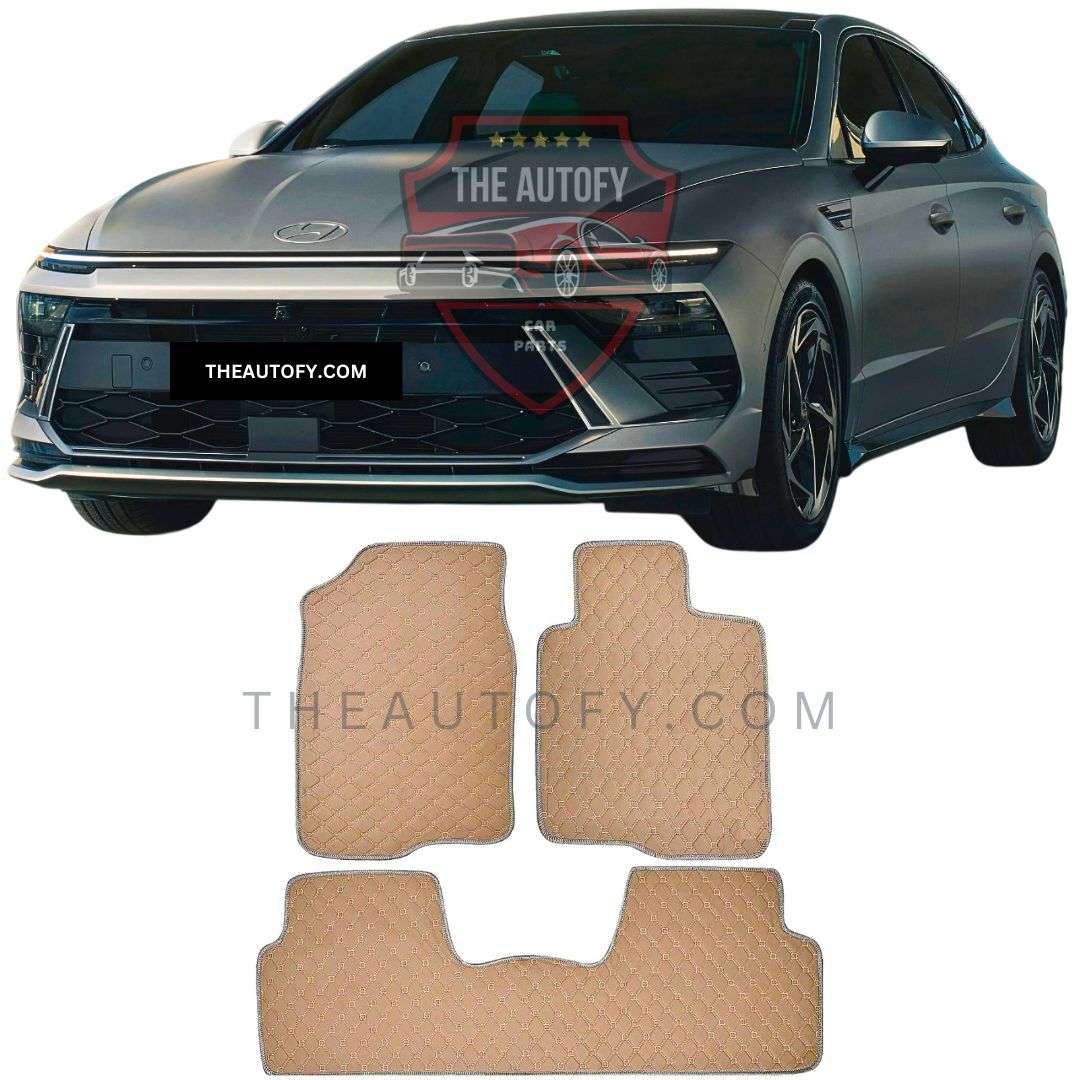 Hyundai Sonata N Line Floor Mats - Model 2025-2026 - THEAUTOFY.COM