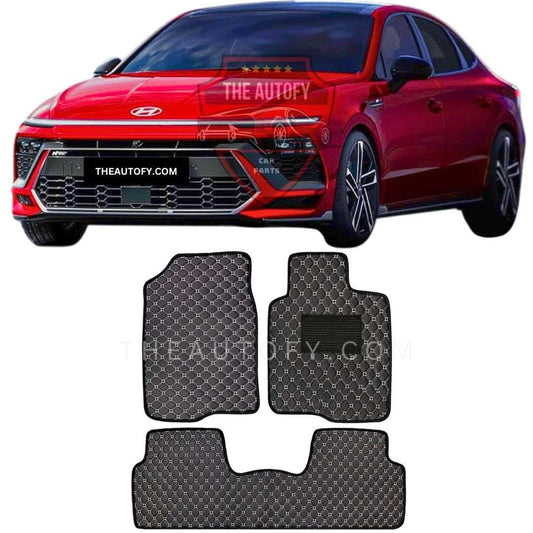 Hyundai Sonata N Line Floor Mats - Model 2025-2026 - THEAUTOFY.COM