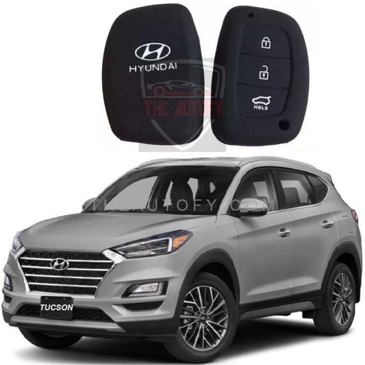 Hyundai Tucson Silicon Key Cover - Model 2020-202