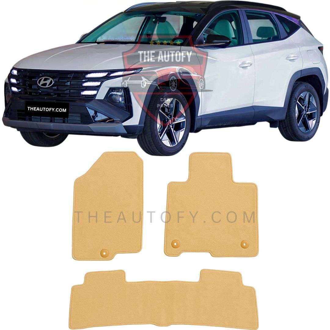 Hyundai Tucson Floor Mats - Model 2025-2026 - THEAUTOFY.COM