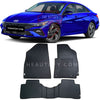 HyundaiElantraHybridChinaRexineFloorMatsBlack