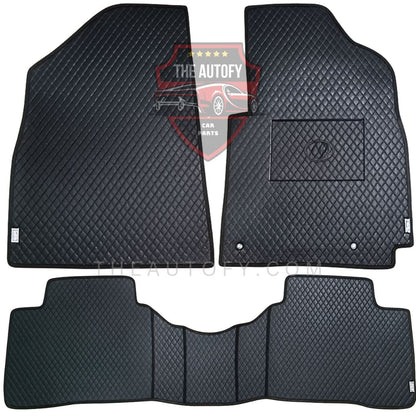 Hyundai Elantra Rexine Floor Mats - Model 2024-2026