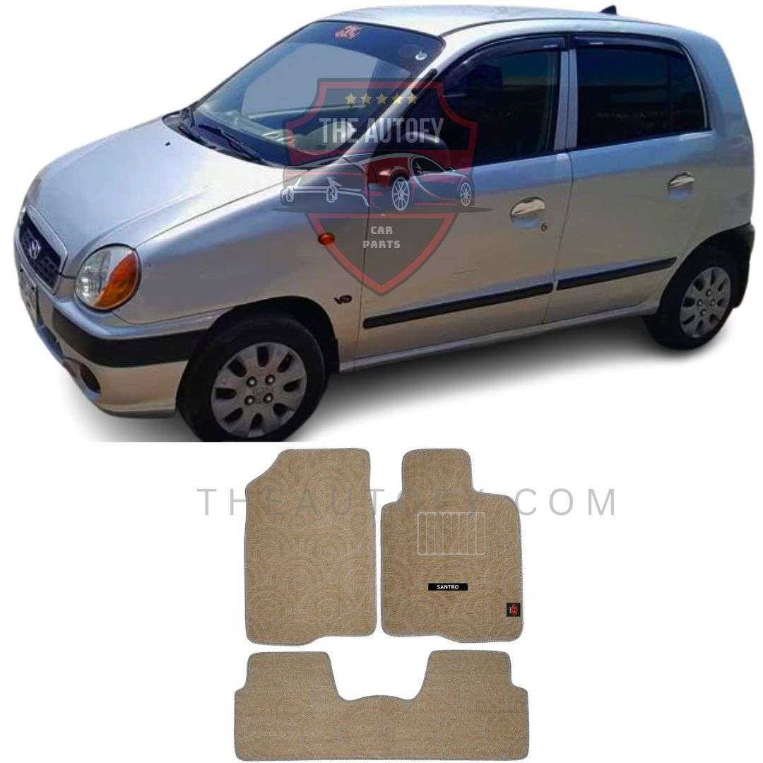 Hyundai Santro Floor Mats - Model 2003-2014 - THEAUTOFY.COM