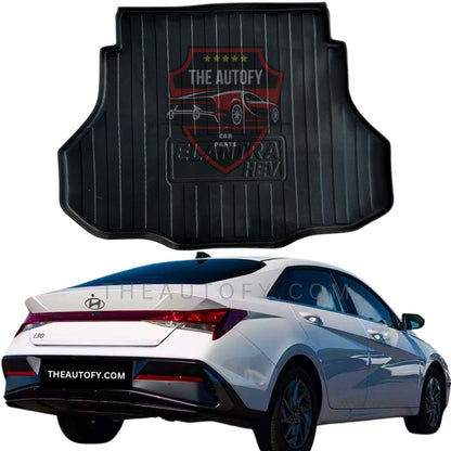 Hyundai Elantra TPR Trunk Mat - Model 2024-2026