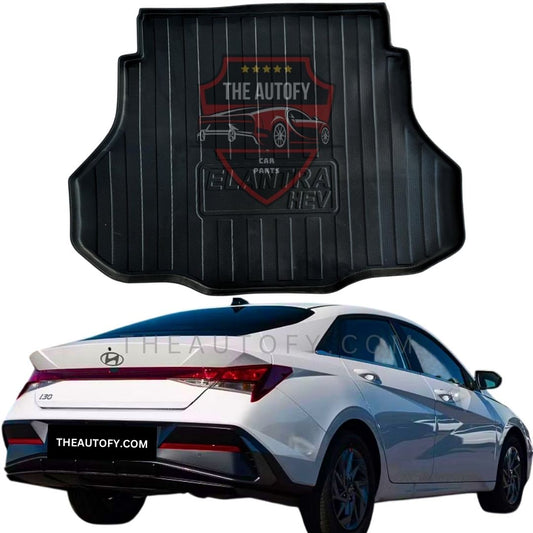Hyundai Elantra TPR Trunk Mat - Model 2024-2026