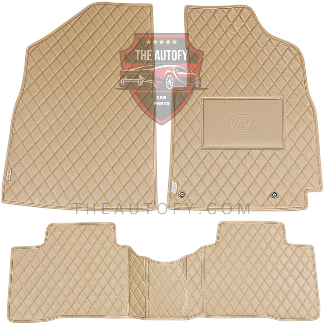 Hyundai Elantra 7D Flat Floor Mats - Model 2024-2026