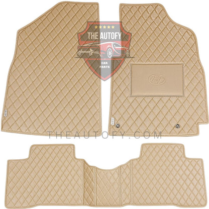 Hyundai Elantra 7D Flat Floor Mats - Model 2024-2026