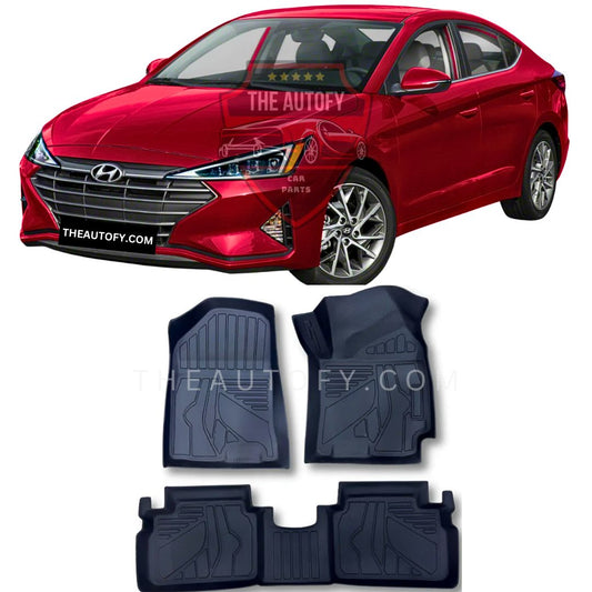 Hyundai Elantra TPR Floor Mats - Model 2021-2024