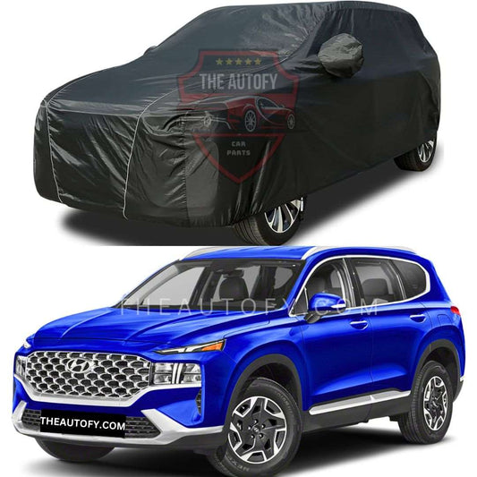 Hyundai Santa Fe Car Top Cover Multi Color - Model 2024-2026
