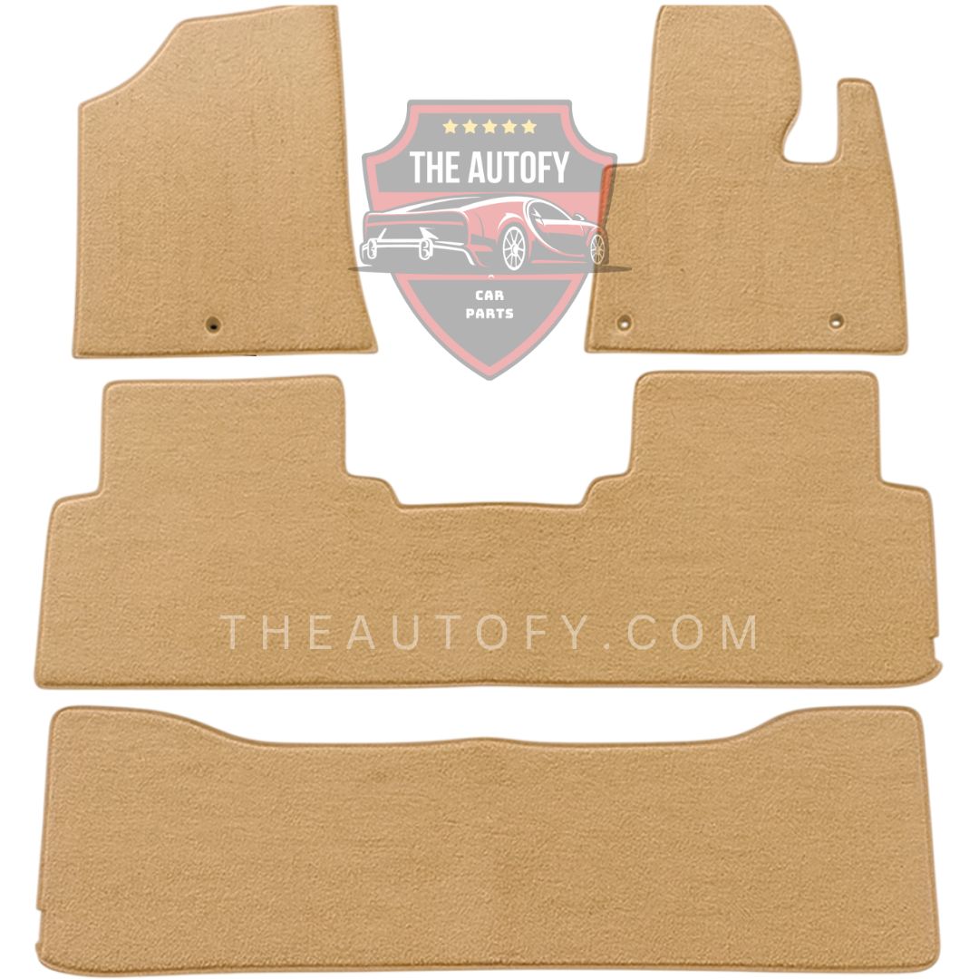 Hyundai Santa Fe Premium Carpet Floor Mats - Model 2024-2026