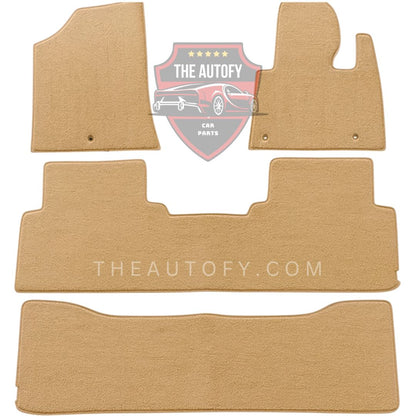 Hyundai Santa Fe Premium Carpet Floor Mats - Model 2024-2026