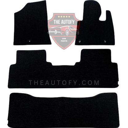 Hyundai Santa Fe Premium Carpet Floor Mats - Model 2024-2026