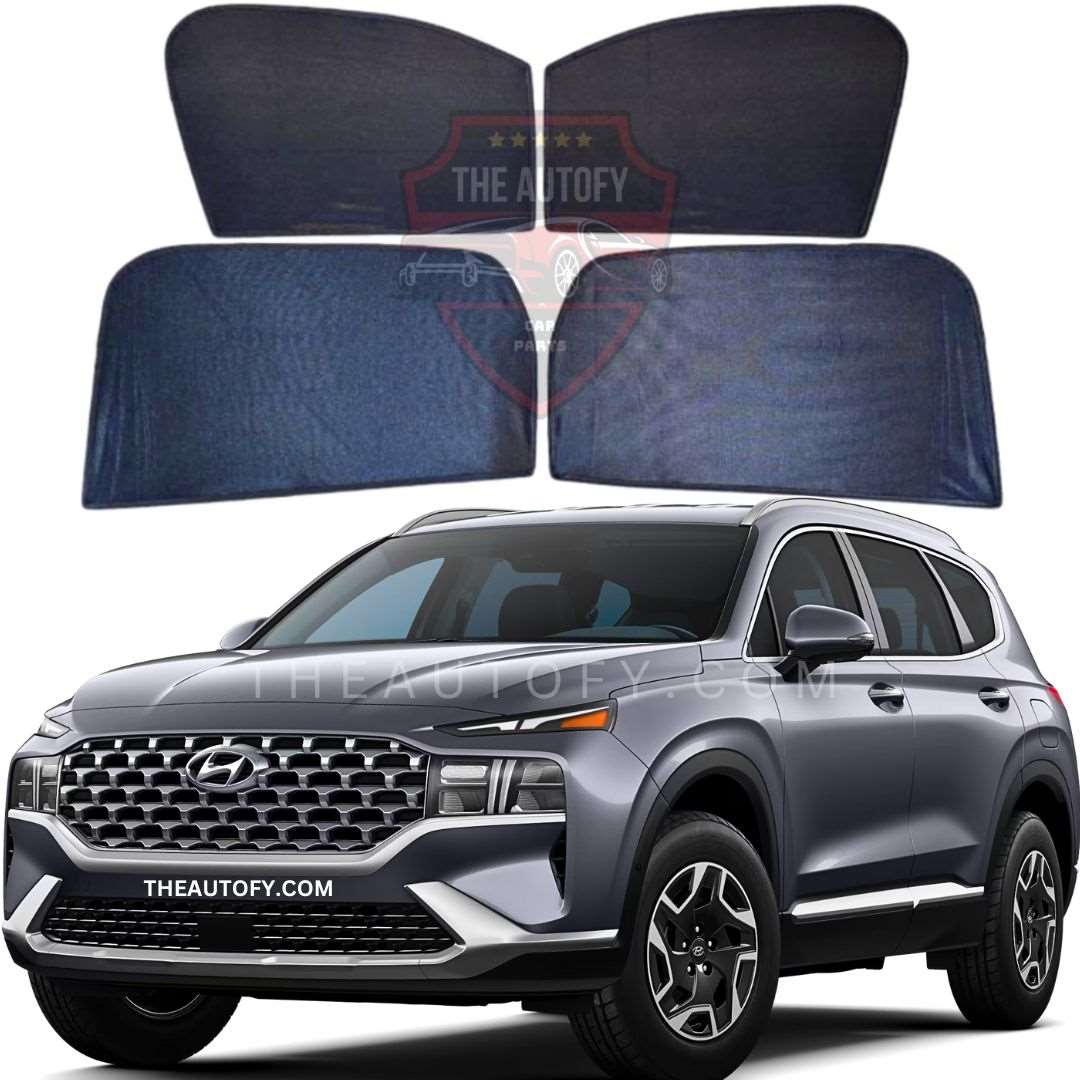 Hyundai Santa Fe Side Sun Shades 4pcs - Model 2024-2025 - THEAUTOFY.COM