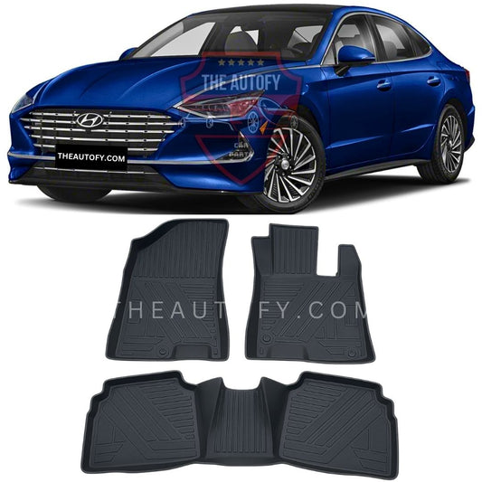 Hyundai Sonata TPR Floor Mats - Model 2021-2025