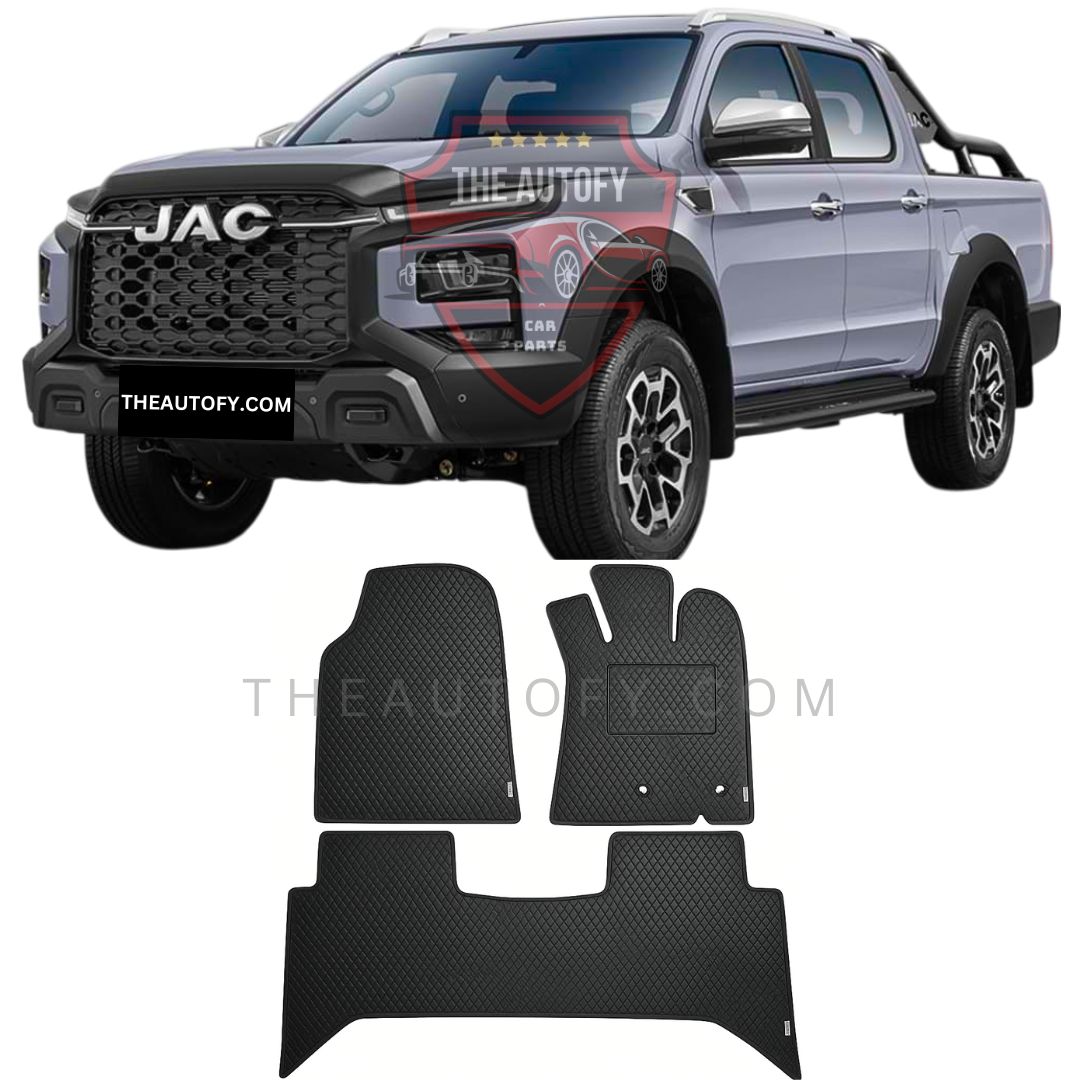 JAC T9 Hunter Rexine Floor Mats - Model 2025-2026