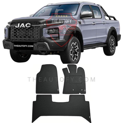 JAC T9 Hunter Rexine Floor Mats - Model 2025-2026