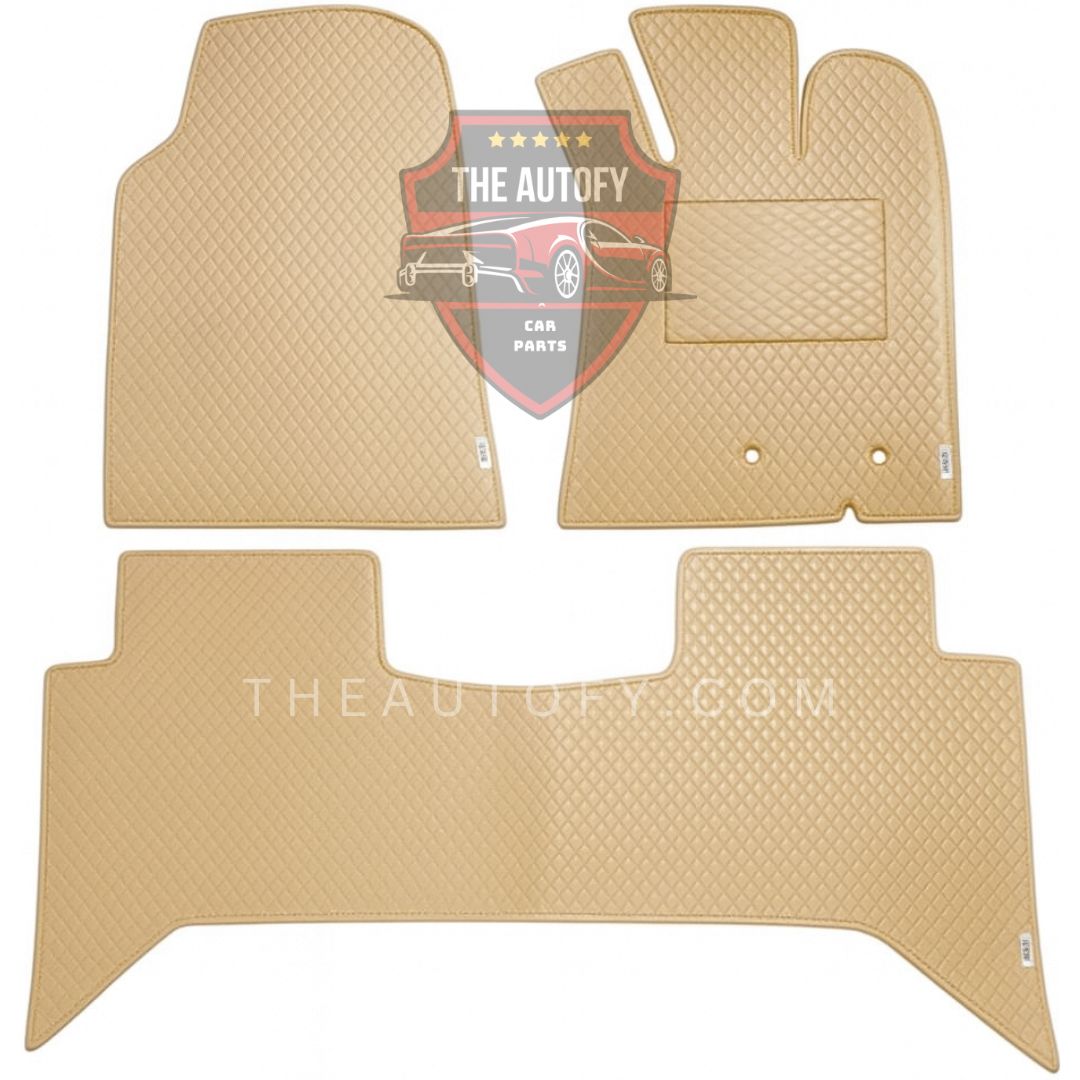 JAC T9 Hunter Rexine Floor Mats - Model 2025-2026